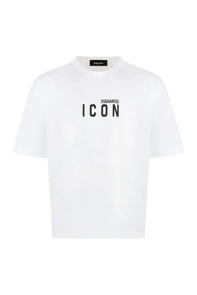 Dsquared2 Dsquared Men T-shirt With Logo In White