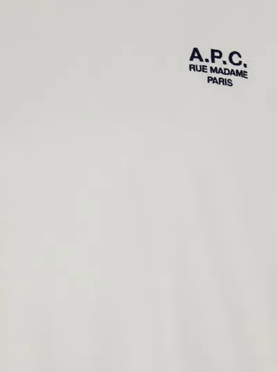 Apc A.p.c. Raymond T Shirt With Embroidered Logo