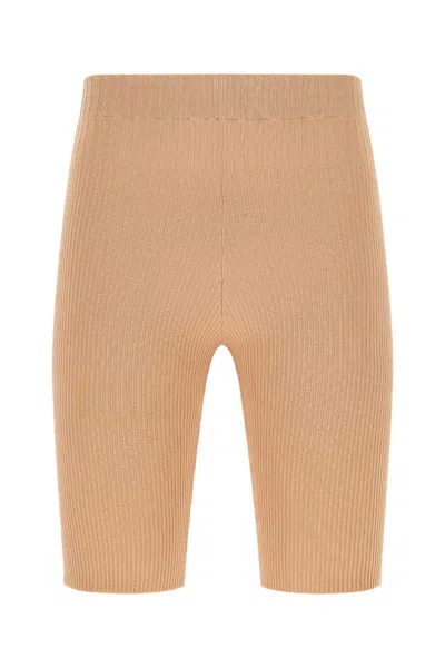 Andreädamo Andreadamo Skin Pink Stretch Viscose Blend Leggings