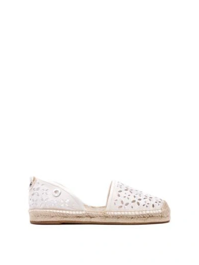 Shop Michael Michael Kors Darci Espadrilles In Optic White