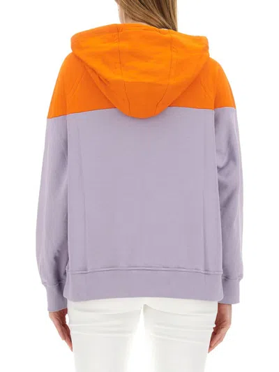 Etro Logo Embroidered Hooded Sweatshirt With Kangaroo Pocket