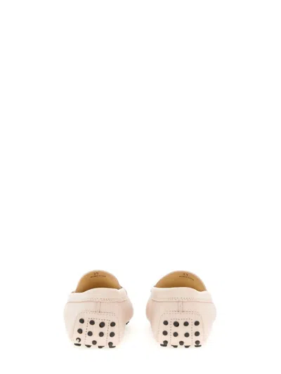 Tod's Almond Toe Suede Loafers
