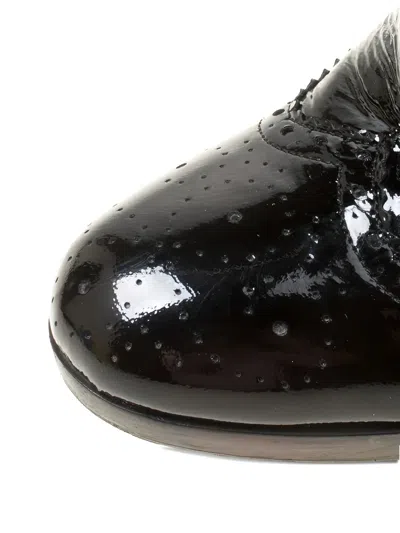 Pre-owned Miu Miu Patent-leather Block Heel Boots