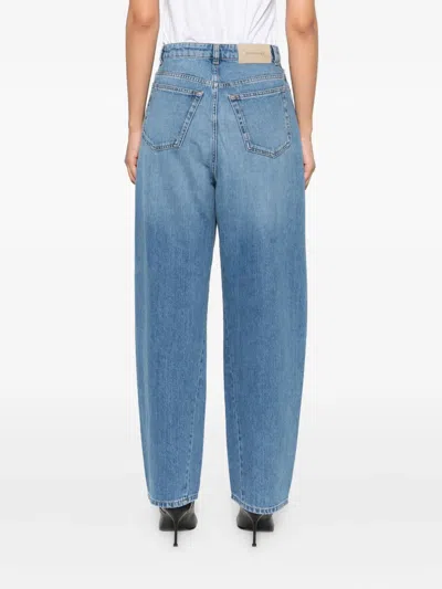 Givenchy Cocoon Pants In Washed Denim
