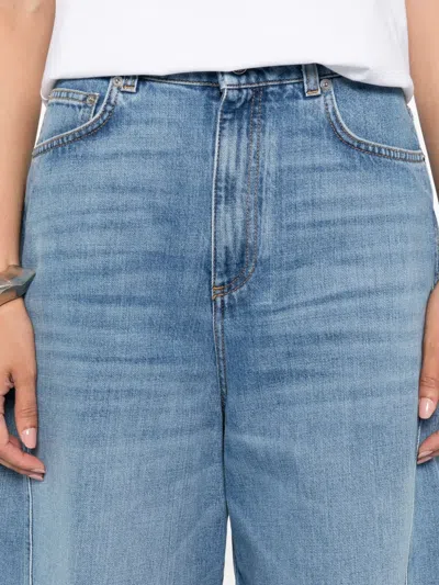 Givenchy Cocoon Pants In Washed Denim