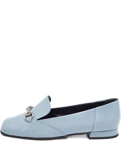Pre-owned Gucci Patent Leather Loafers