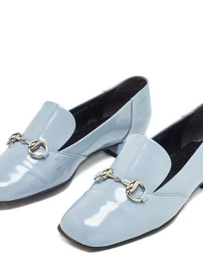 Pre-owned Gucci Patent Leather Loafers