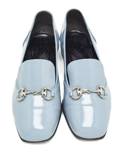 Pre-owned Gucci Patent Leather Loafers