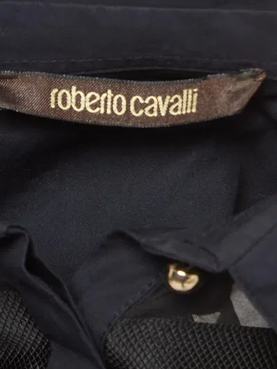 Pre-owned Roberto Cavalli Vintage Sheer Stripe Shirt