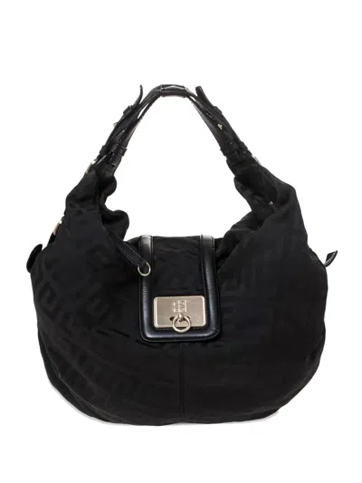 Pre-owned Givenchy 2000s Monogram Canvas Handbag