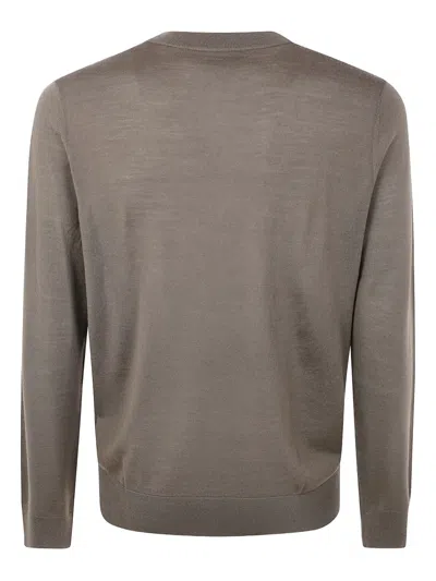 Paul Smith Mens Sweater Crew Neck In Green