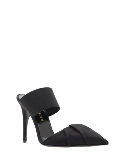 Bruno Frisoni Draped Pumps In Black