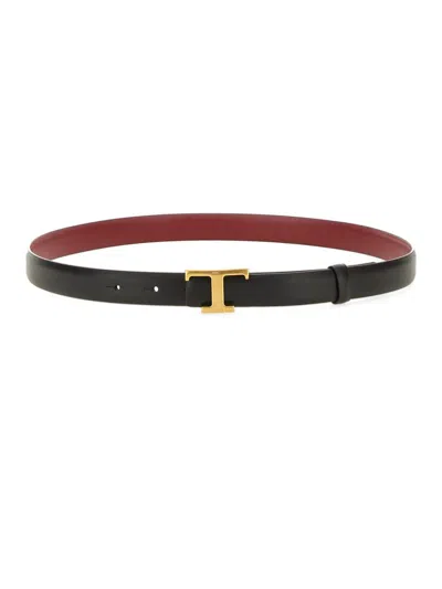 Tod's Cintura Reversibile T Timeless