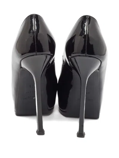 Pre-owned Saint Laurent Patent Leather Platform Pumps
