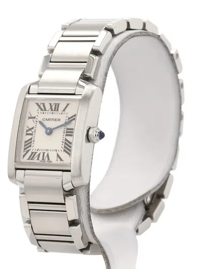 Pre-owned Cartier 2000 Tank Française 20mm