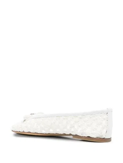 Casadei Versilia Textured Ballet Flats