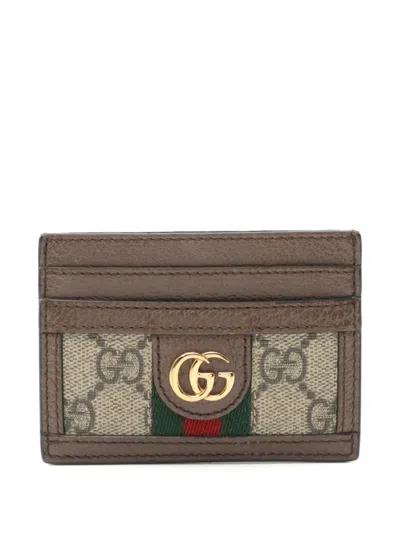Pre-owned Gucci 2010s Ophidia Gg Cardholder