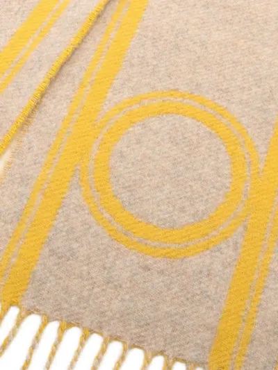 Pre-owned Hermes 2010s Bandes De Dépôt Scarf
