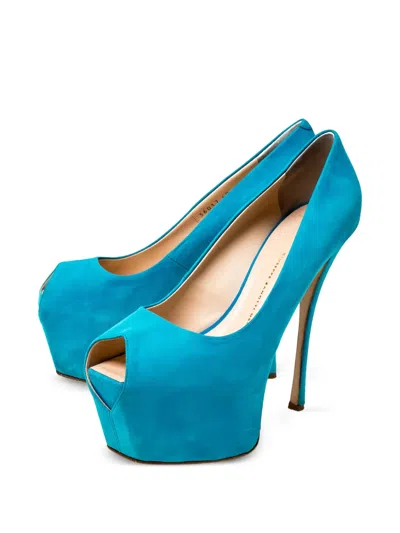 Pre-owned Giuseppe Zanotti Vintage 150mm Liza Platform Pumps