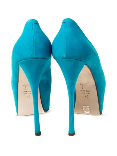 Pre-owned Giuseppe Zanotti Vintage 150mm Liza Platform Pumps