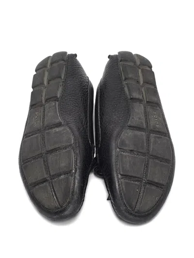 Pre-owned Prada Leather Ballet Flats