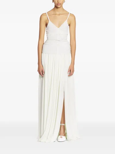 Lanvin Silk Top In White