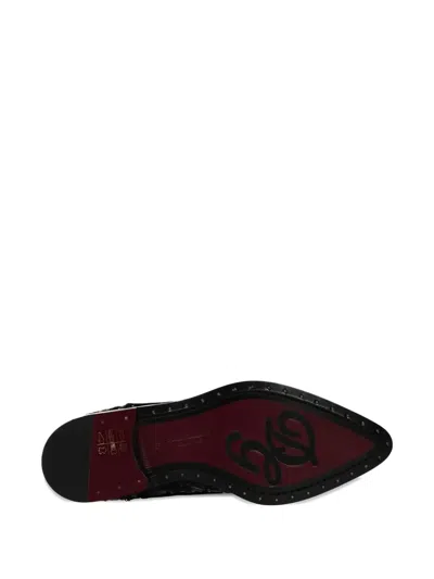 Pre-owned Dolce & Gabbana Sequins Lace-up Shoes