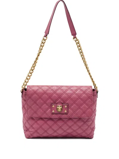 Pre-owned Marc Jacobs Vintage  Quilted Shoulder Bag In Pink