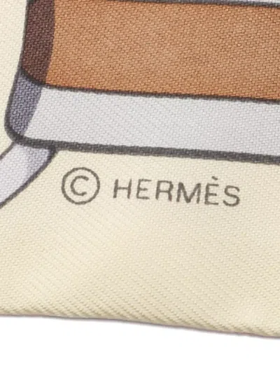 Pre-owned Hermes 2021 Grand Tralala Ribbon Scarf