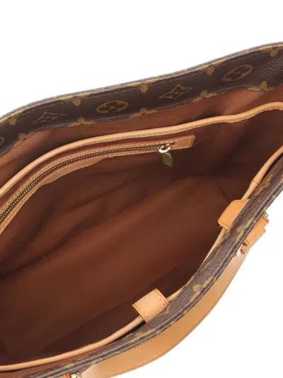 Pre-owned Louis Vuitton 2004 Vivian Gm Monogram Tote Bag In Brown