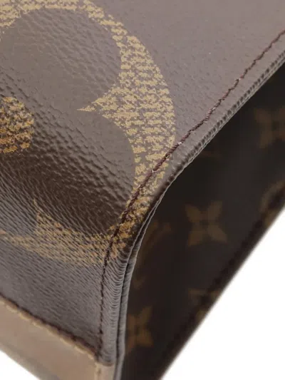 Pre-owned Louis Vuitton 2021 Monogram Giant Reverse Tote Bag