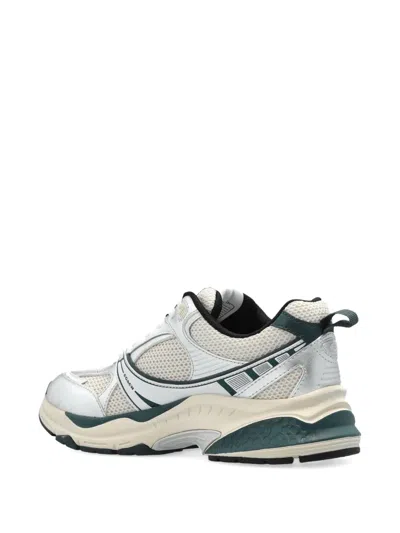 Coach Logo-detail Mesh Sneakers In Gray
