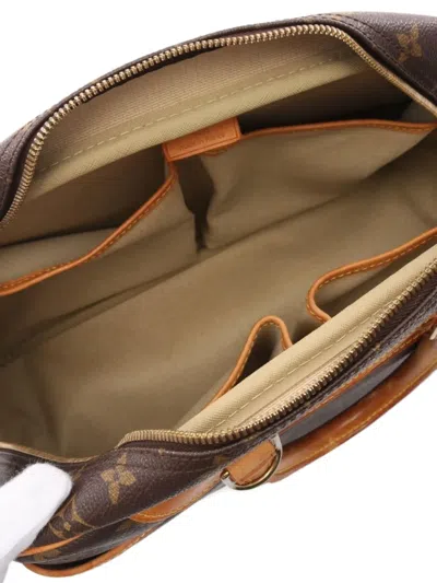 Pre-owned Louis Vuitton 2000s Deauville Handbag In Brown