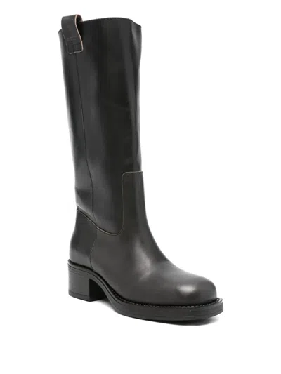 Alohas Sajan Riding Boots In Black