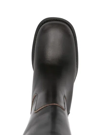 Alohas Sajan Riding Boots In Black