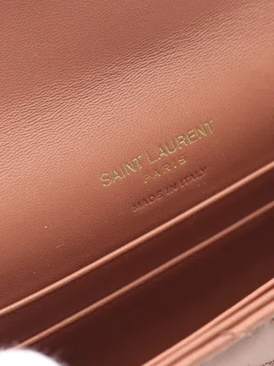Pre-owned Saint Laurent 2020s Quilted Leather Bi-fold Wallet