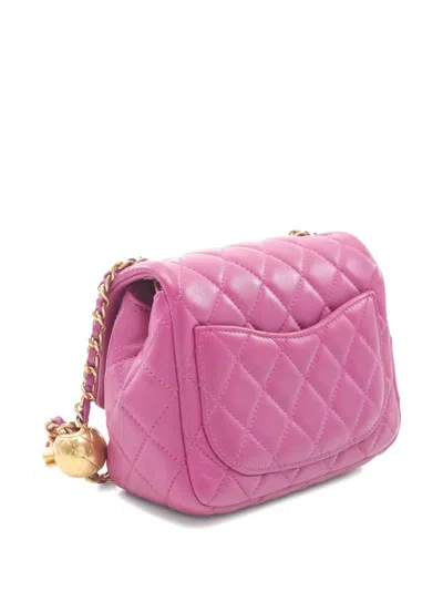 Pre-owned Chanel 2021-2022 Mini Matelasse Chain Bag