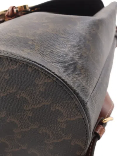 Pre-owned Celine 2020s Bonnie Triomphe Backpack