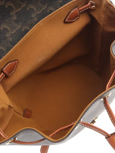 Pre-owned Celine 2020s Bonnie Triomphe Backpack