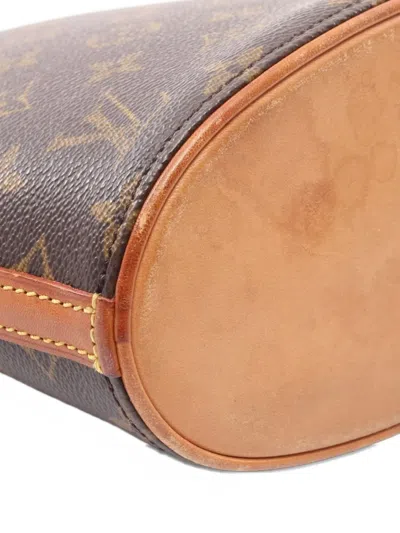 Pre-owned Louis Vuitton 2002 Druot Shoulder Bag In Brown