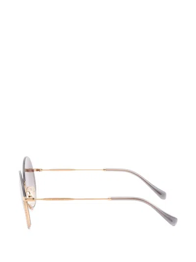 Pre-owned Miu Miu 2010s Round-frame Sunglasses