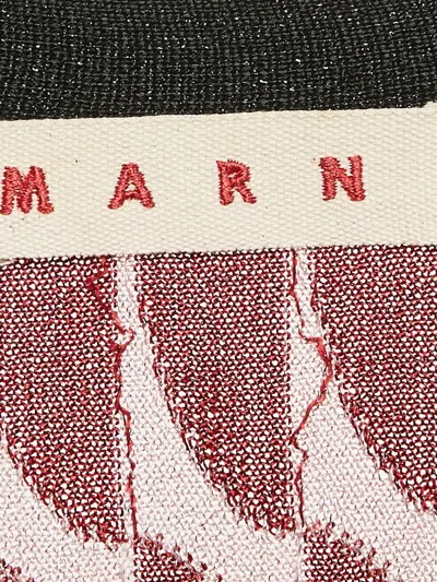 Pre-owned Marni Geometric-pattern Cardigan