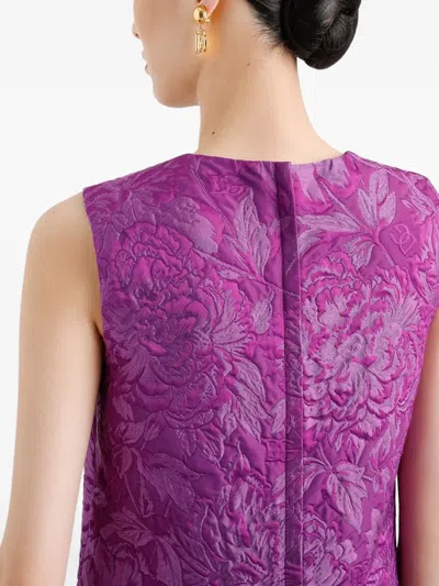 Dolce & Gabbana Mini Dress With Brocade Effect