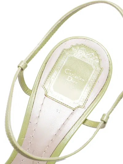 Pre-owned Dior 120mm Crystal-embellished Sandals