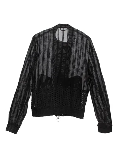Pre-owned Roberto Cavalli Vintage Cotton Bomber Jacket