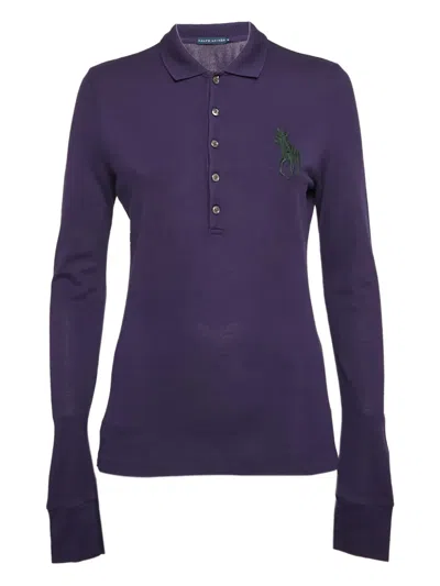 Pre-owned Polo Ralph Lauren Vintage  Long-sleeve Polo Shirt