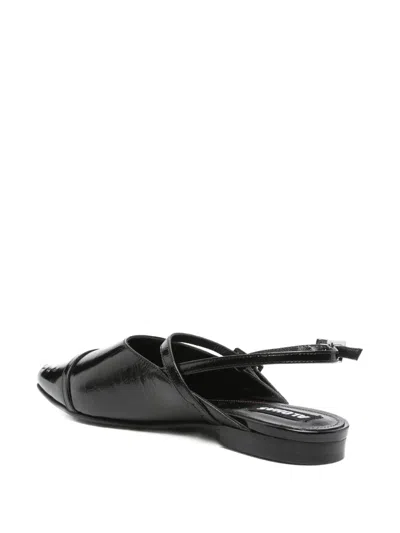Alohas Buckle Slingback Flat Pumps