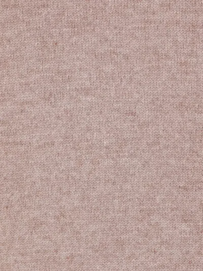 Brunello Cucinelli Polo-neck Cashmere Sweater In Pink