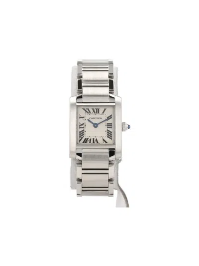 Pre-owned Cartier 2010 Tank Française 20mm