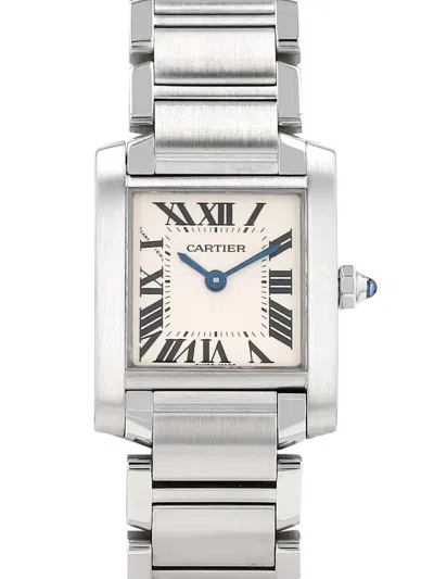Pre-owned Cartier 2010 Tank Française 20mm